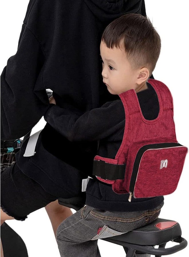 amiciCare Children Motorcycle Security Strap, Adjustable Toddler Safety Harness For 2-12 Years Children - Image 2