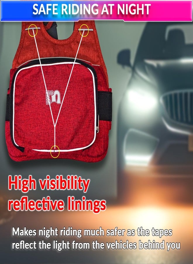 amiciCare Children Motorcycle Security Strap, Adjustable Toddler Safety Harness For 2-12 Years Children - Image 4