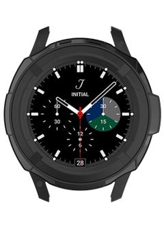 KASTWAVE Watch Case Cover Compatible with Samsung Galaxy Watch 4, Protector with rotating bezel, Accessories Bezel Ring Frame Protector (46MM, Black)  - Image 5