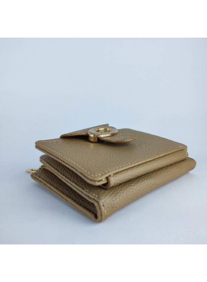 Luxury Women’s Leather Wallet – Interior Compartments for Easy Organization - Image 2