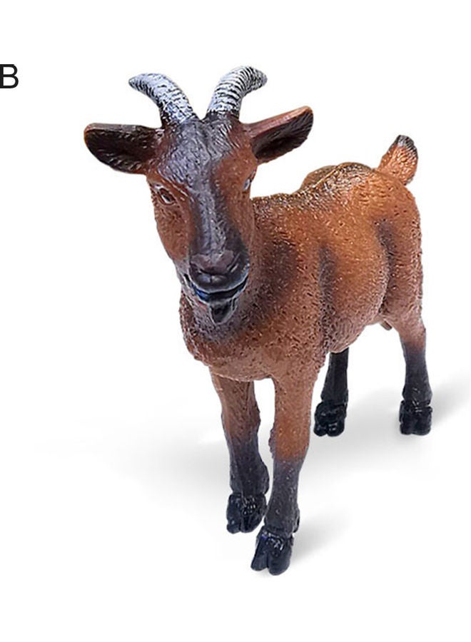 NIBEMINENT Cute Shape Goat Figure for Kids