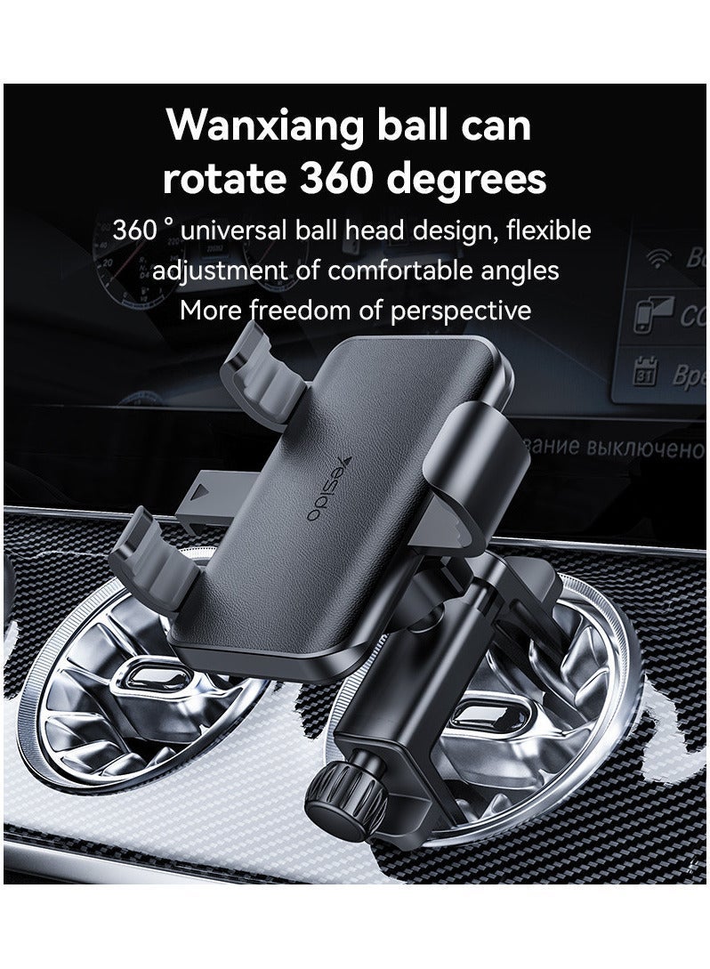 Yesido C240 Benz Compatible 360Â° Rotating Air Vent Phone Holder Anti Slip Design - Image 3