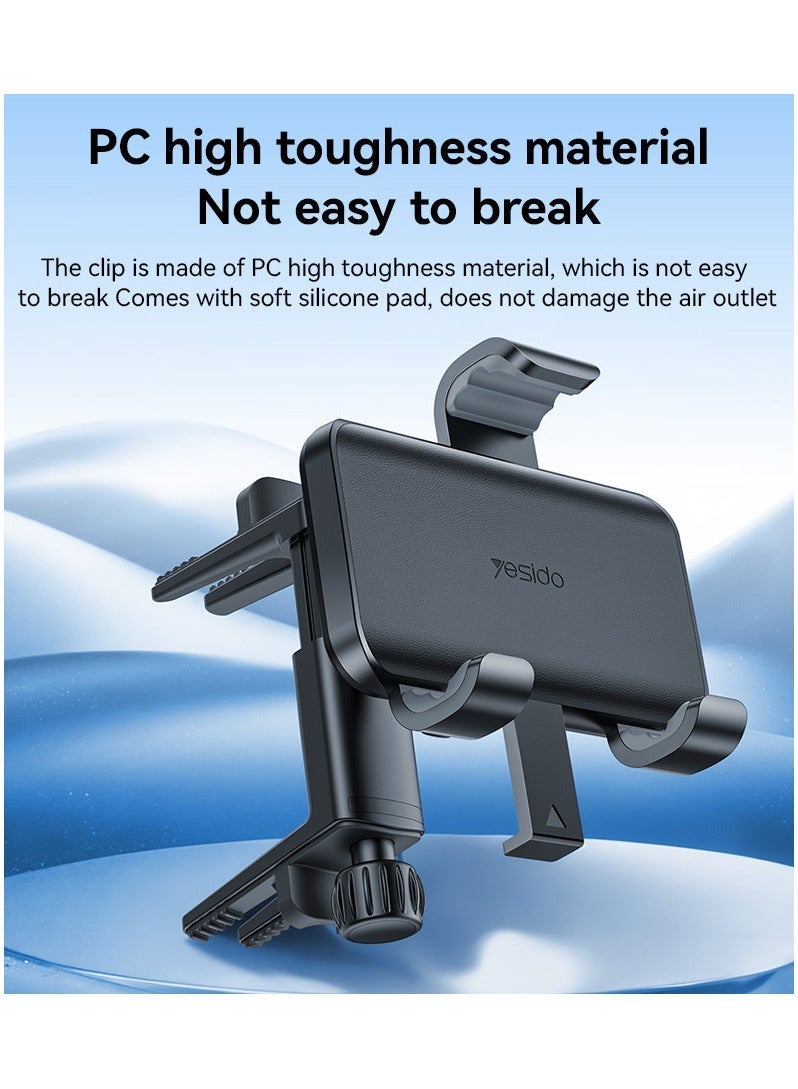 Yesido C240 Benz Compatible 360Â° Rotating Air Vent Phone Holder Anti Slip Design - Image 4