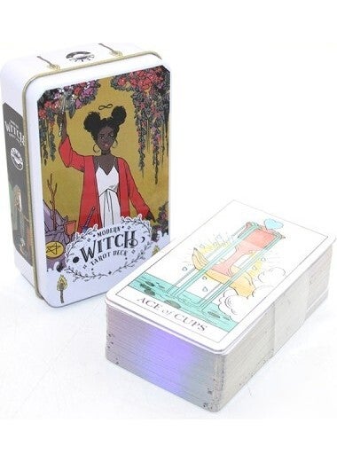 Metal Boxed Tarot Card Modern Witch - pzsku/Z23B5D2A7065E65554BBFZ/45/_/1741299433/c00c9253-1df5-4c6c-aae2-31f6eed0f674