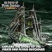 CubicFun 3D Puzzles for Adults Green LED Flying Dutchman 360 Pieces Pirate Ship Arts Crafts for Adults Gifts for Men Women Model Kit Lighting Ghost Ship Easter Gift for Him - Image 3