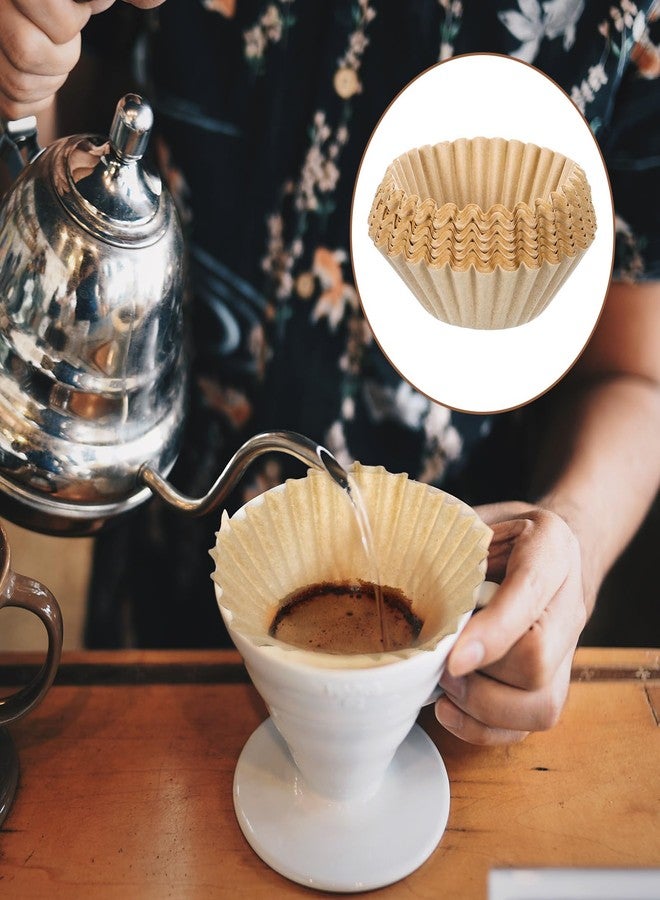 mekueeex Extra Large Coffee Filters 12, 13, 14, 15, 16 Cup Basket for Commercial, Domestic Coffee Maker Extra High Extra Wide, Anti ground, Flattened Diameter 9.75" (200) - Image 5