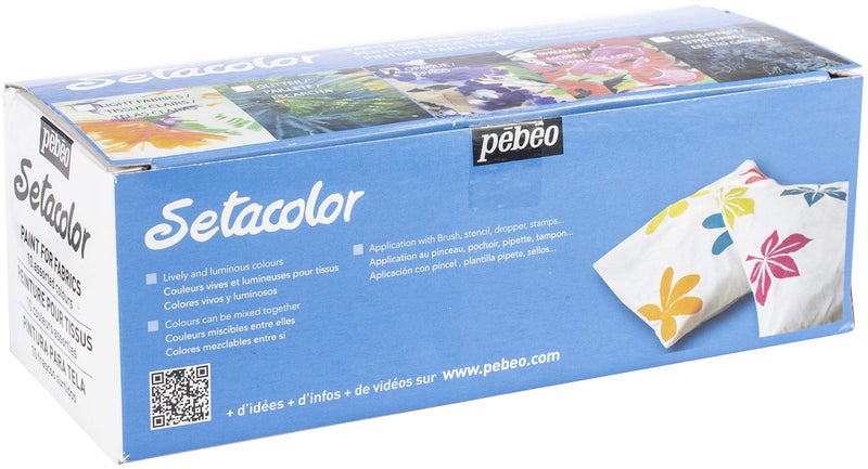 Pebeo Discovery Fabric Paint Set 45ml 10/Pkg-Setacolor Opaque - Image 2