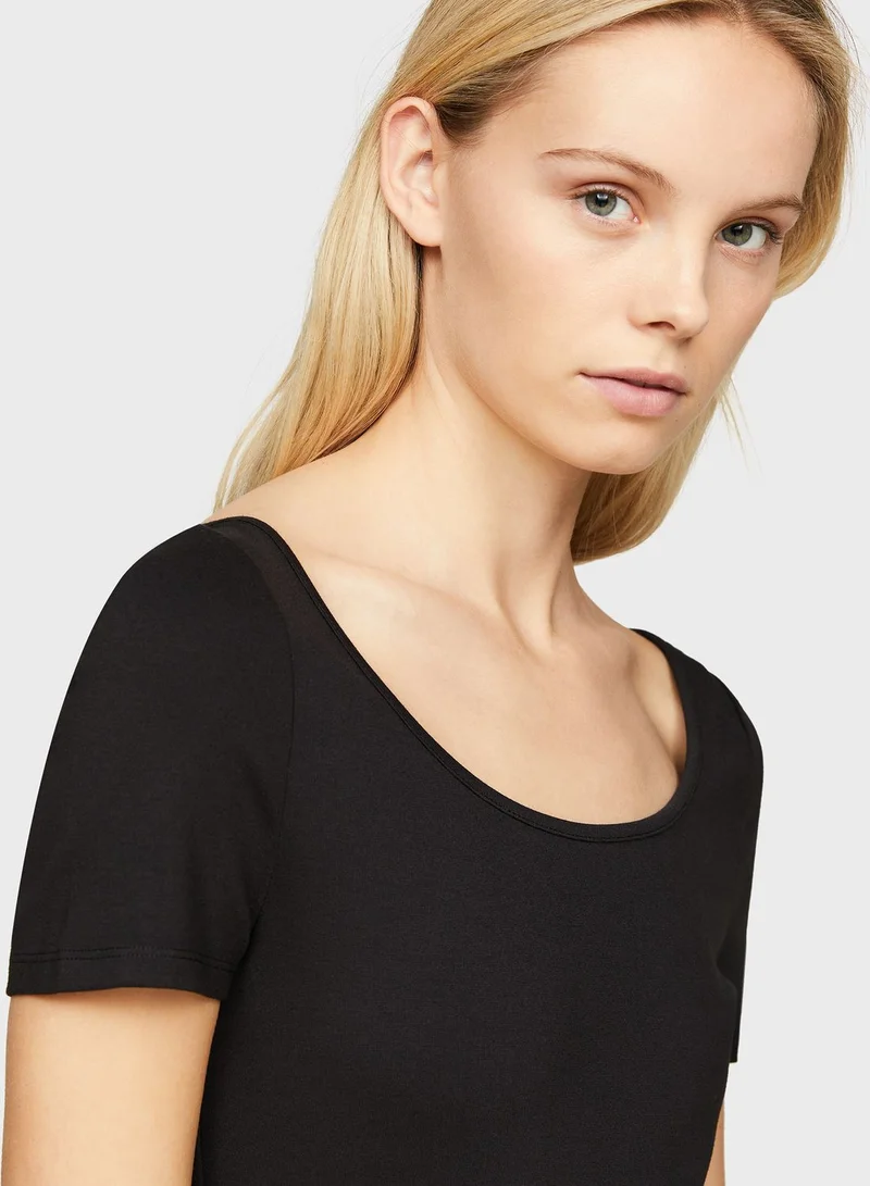 TOMMY JEANS Mini Black Dress