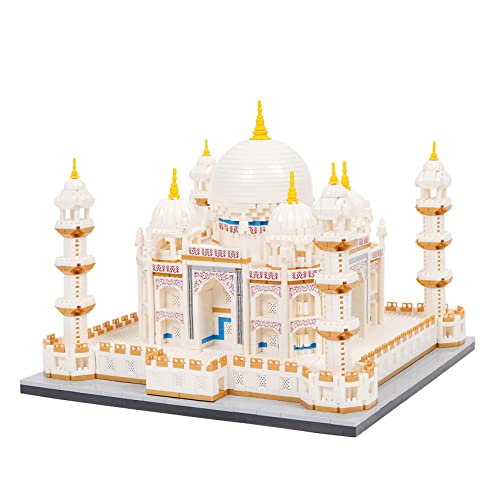 Geniteen Micro Mini Blocks Architecture Taj Mahal Model Building Blocks Set Architecture Collection 4036 PCS - Image 1