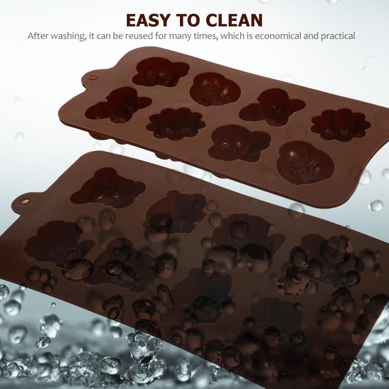 Food Grade Silicone Chocolate Mold Set 2pcs Insect Animal Candy Making Baking Supplies - Image 5
