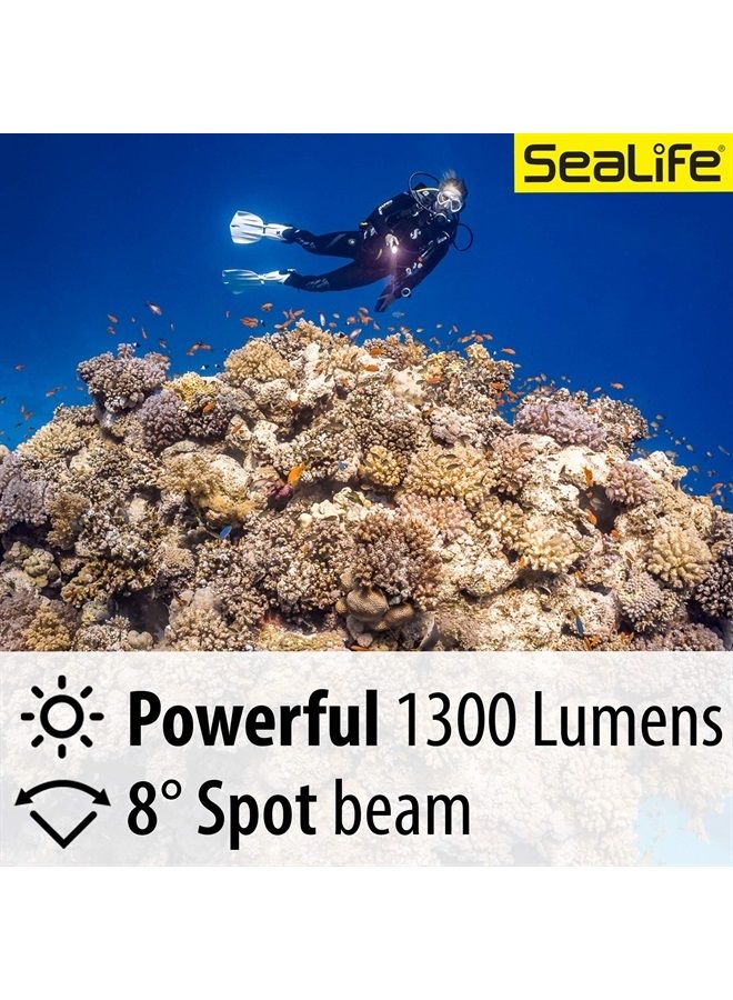 SeaLife Sea Dragon Mini 1300S Compact LED Dive Light (SL654)