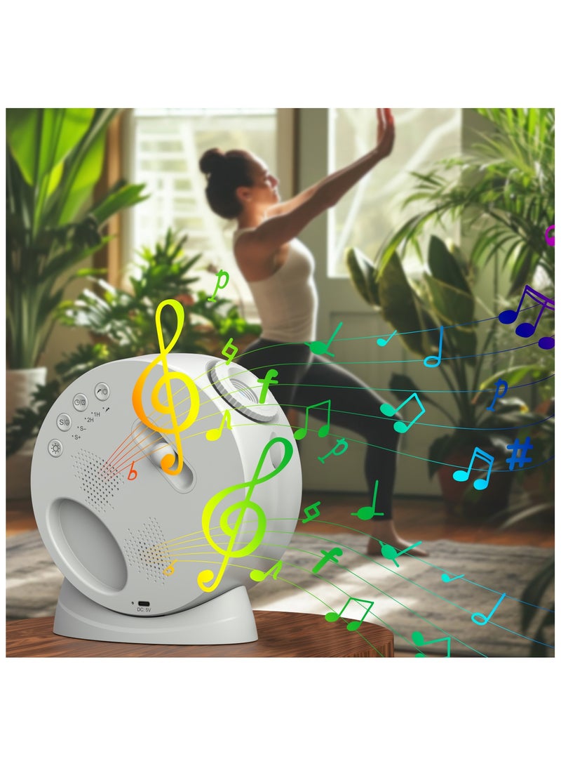 BlueFire Galaxy Projector 13-in-1 HD Planetarium Star Projector with 13 Films, Night Light and Timer, Globe Shape LED Starry Sky Light for Bedroom and Living Room, Colorful Lighting Effects, Plug-in USB Type-C, 50000h Lifespan, Modern ABS Design - Image 3