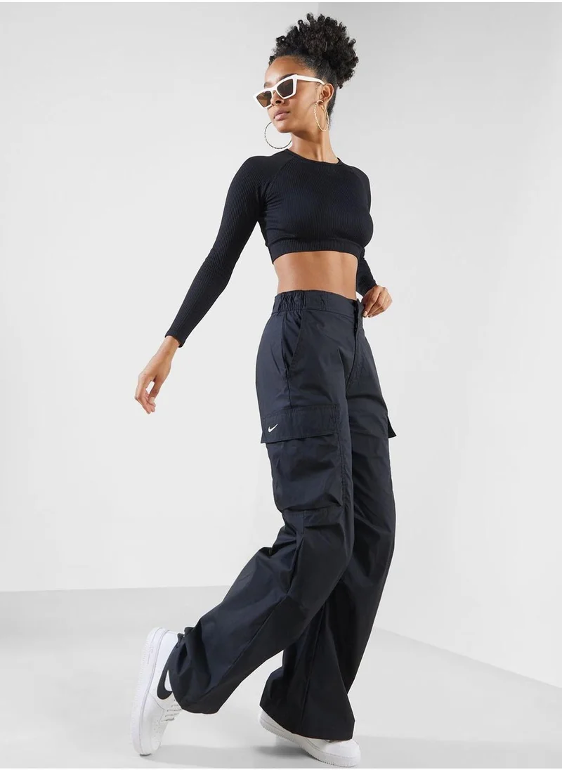 Nike Nsw Woven Oversized High Rise Pants