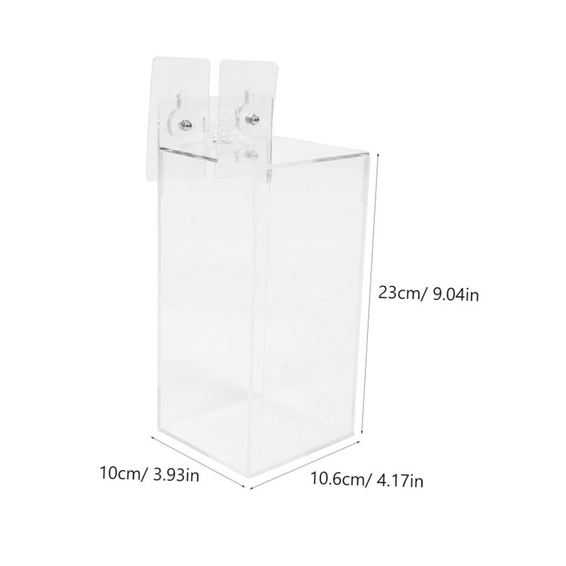 Wall Mounted Glove Dispenser Box 23X10X9 3Cm Storage Holder For Easy Access - Image 3