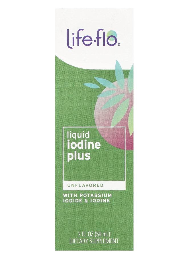 Life-flo - Liquid Iodine Plus With Potassium Iodide & Iodine Unflavored 2 fl oz (59 ml) - Image 1