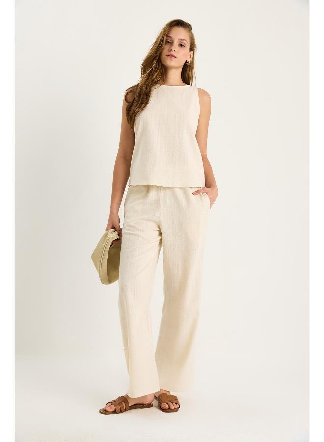Ginger Relaxed Fit Top & Pant Coord Set - Image 1