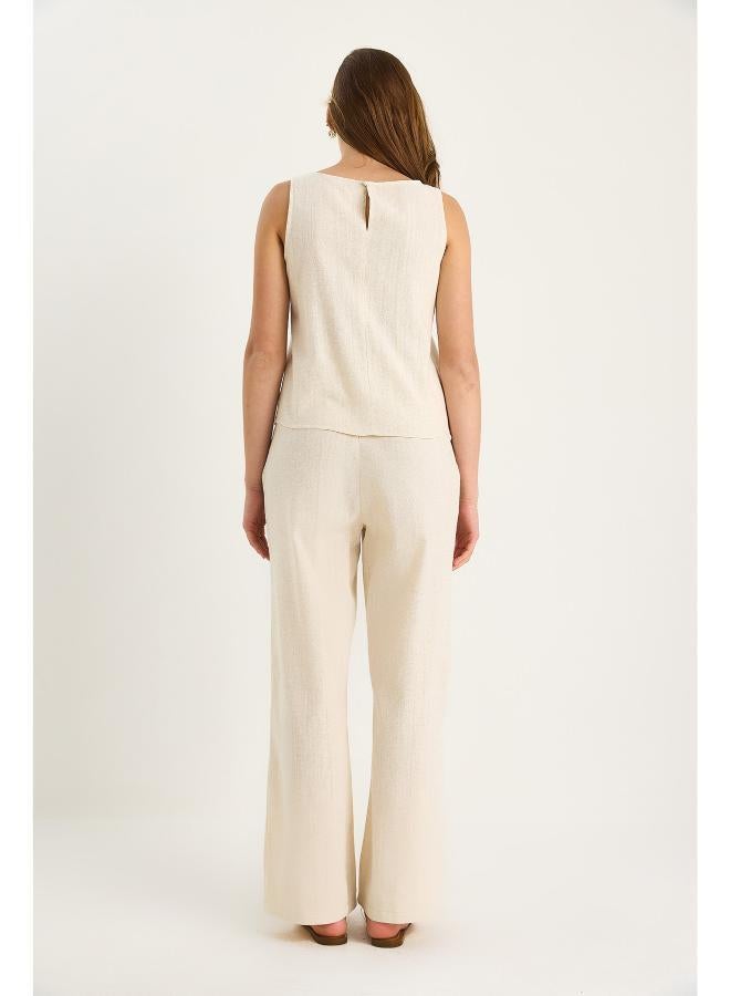 Ginger Relaxed Fit Top & Pant Coord Set - Image 5