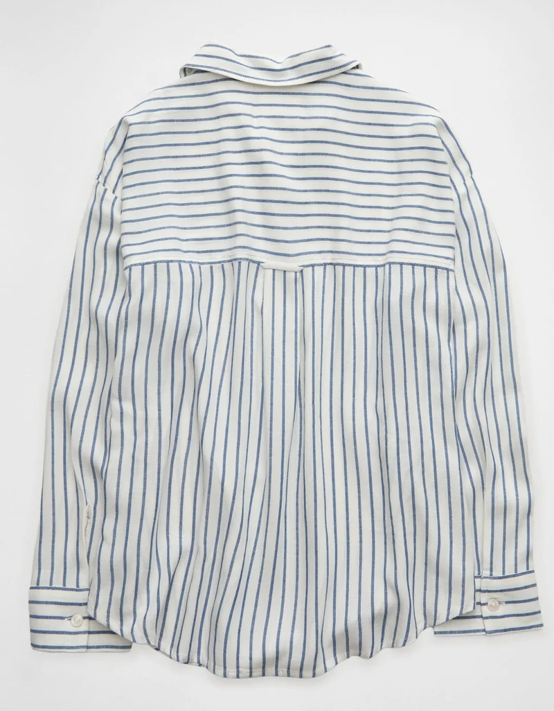 امريكان ايجل قميص فضفاض مزيّن بعبارة