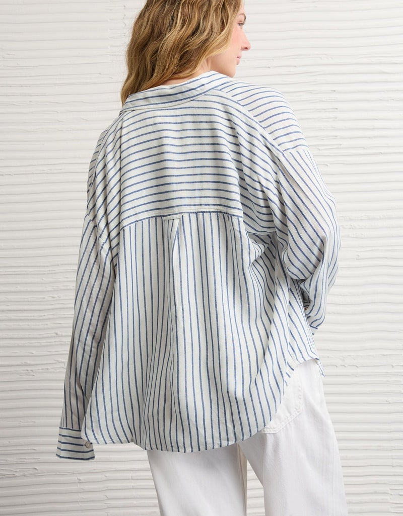 American Eagle AE Go Big Oversized Shirt - Image 2