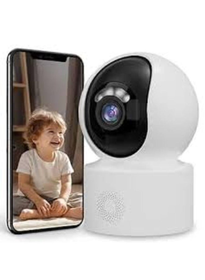 GO-DES 360 Degree Home Security Camera, Indoor Security Camera ultra clear picture quality  with Dual Light sources - Image 1