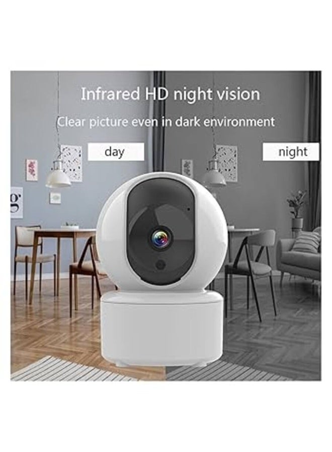 GO-DES 360 Degree Home Security Camera, Indoor Security Camera ultra clear picture quality  with Dual Light sources - Image 4