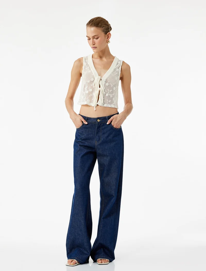 كوتون Crochet Vest