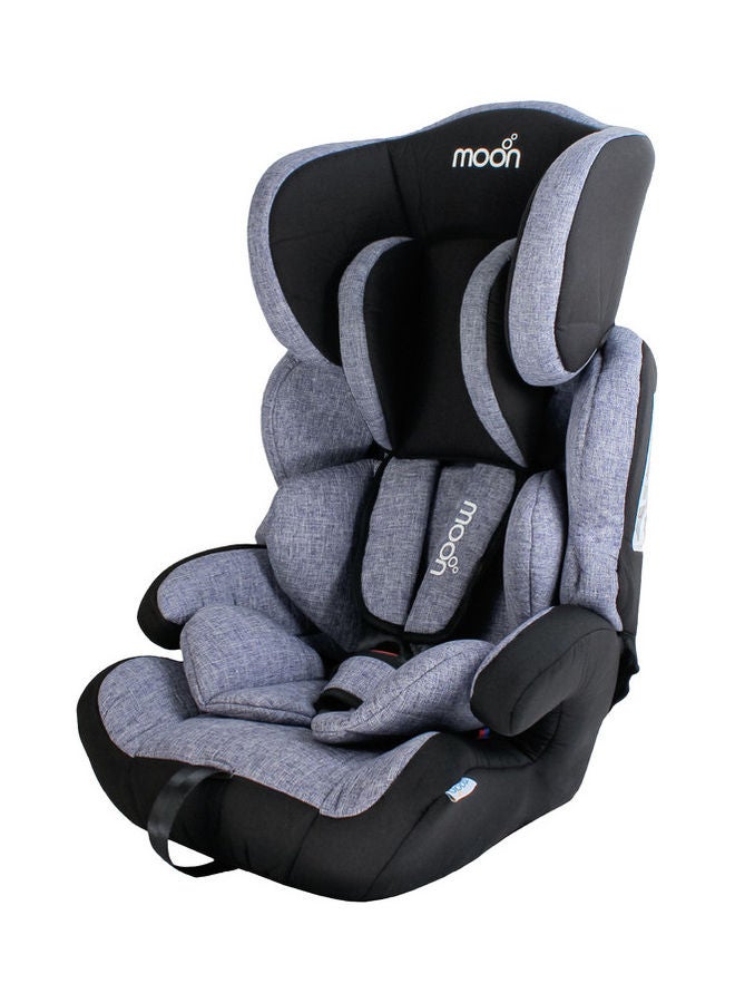 Moon Tolo Car Seat – Group 1/2/3 Adjustable Baby Travel Gear for 9M–11Y, Headrest Support, Comfort Car Accessory for Long Drives – Violet Black - Image 1