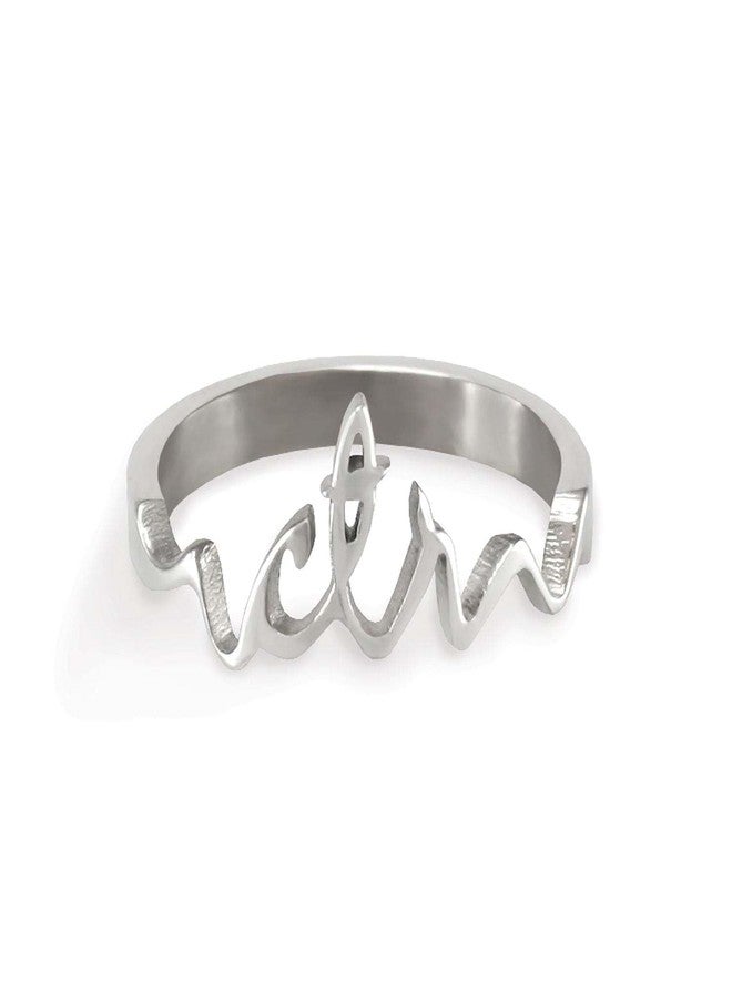 Ringmasters Cursive CTR LDS CTR Ring Choose the Right Faith Ring | Keepsake LDS Jewelry - Image 1
