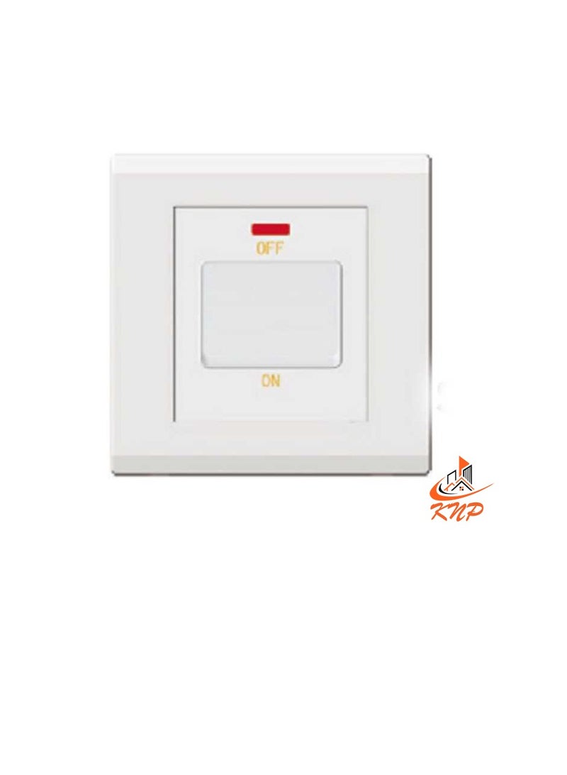 KNP 20A DP Switch - White - Image 2