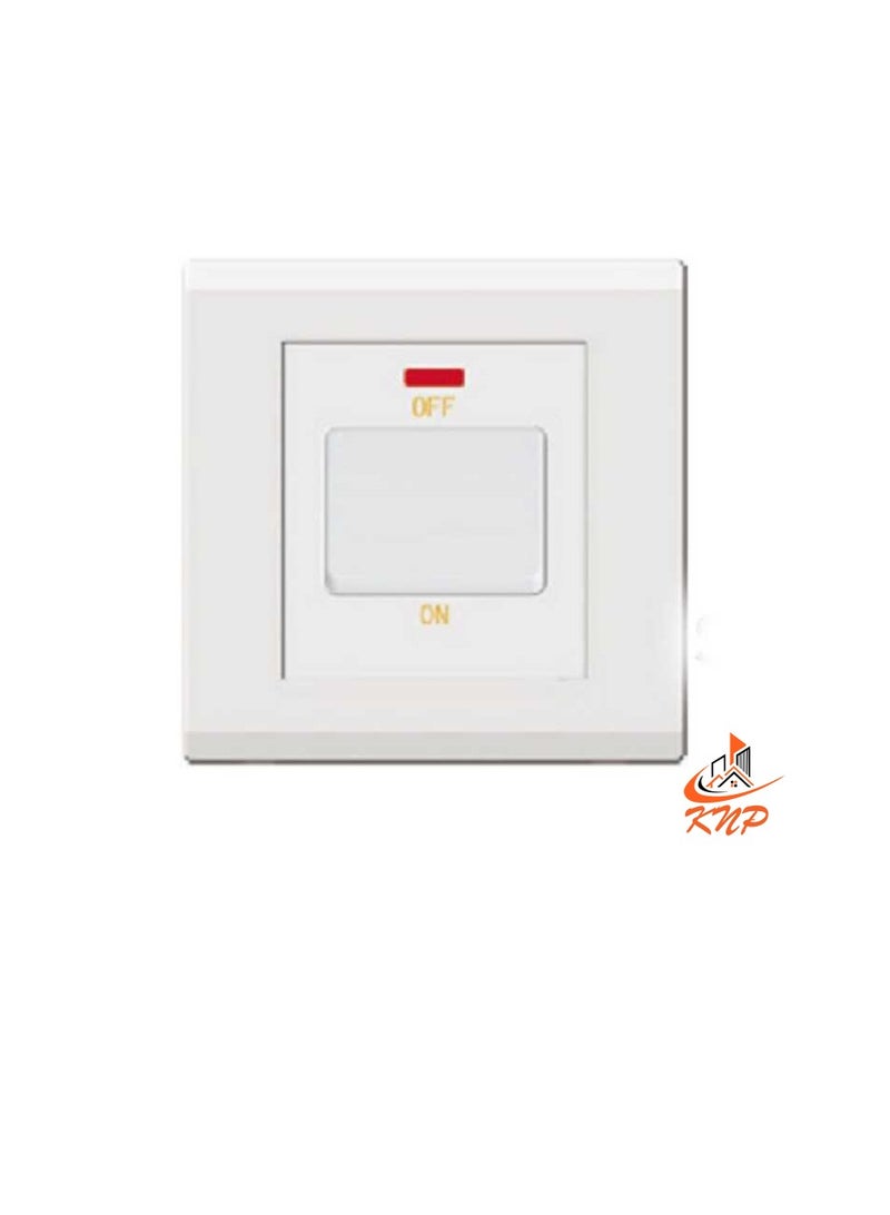 KNP 20A DP Switch - White - Image 3