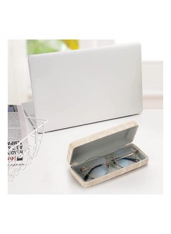 SYOSI 8 Pack Hard Shell Eyeglasses Case, Unisex Portable Glasses Case Sunglasses Case, PU Leather Protective Case Spectacles Box for Sunglasses, Assorted Glasses Case for Men Women, 4 Colors  - Image 4