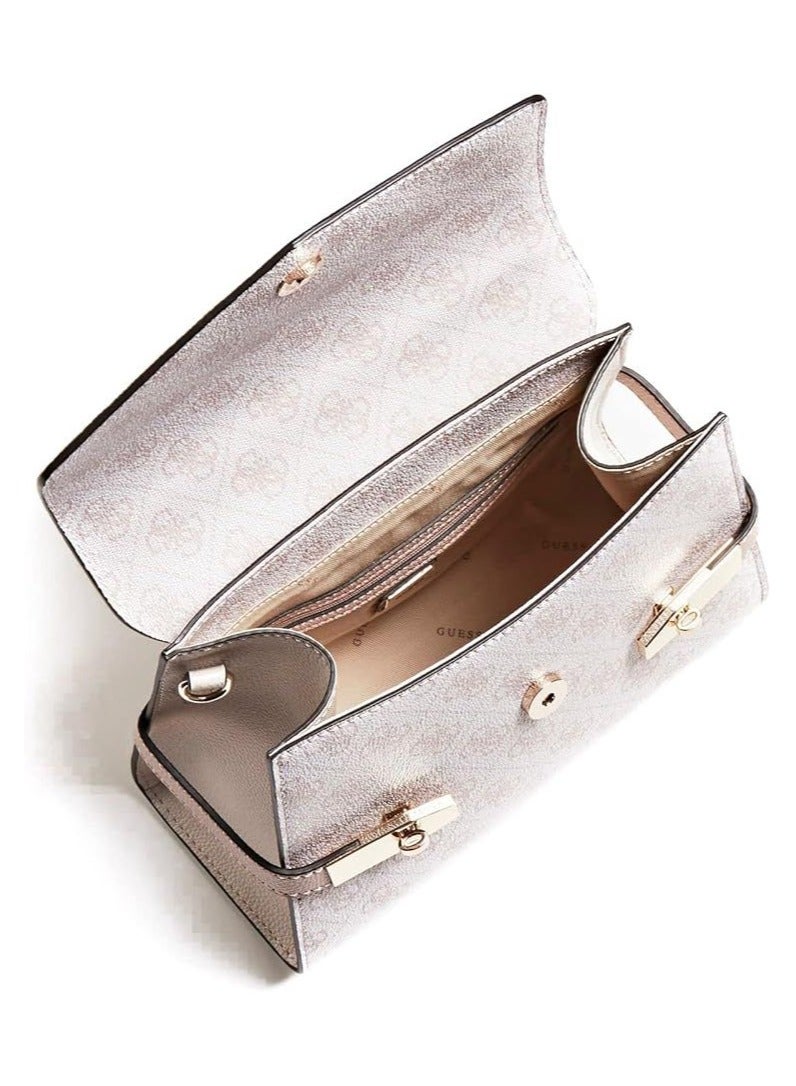 GUESS GUESS Top Handle Flap Bag - Convertible Style - Image 3