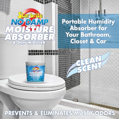 STAR BRITE No Damp Moisture Absorber & Dehumidifier - Simple, Portable, Humidity Control for Boats, RVs, Seasonal Homes & More - Prevent Musty Odor & Moisture Damage - 12 OZ (085412) - Image 5