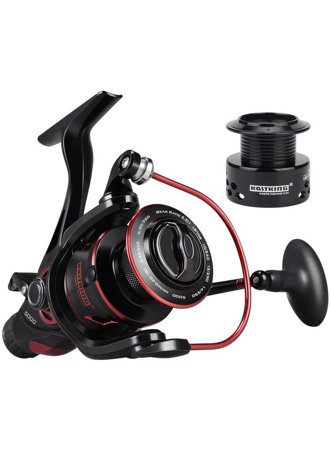 Kastking Sharky Baitfeeder Iii Spinning Fishing Reel,Size 5000 - Image 1