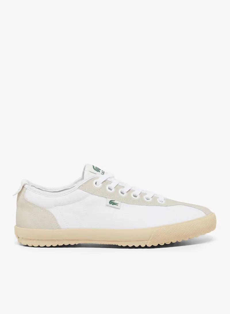 LACOSTE Backslap Lace Up Vulcanized Sneakers