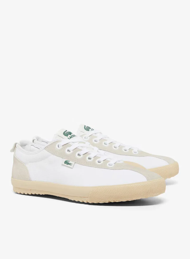 LACOSTE Backslap Lace Up Vulcanized Sneakers
