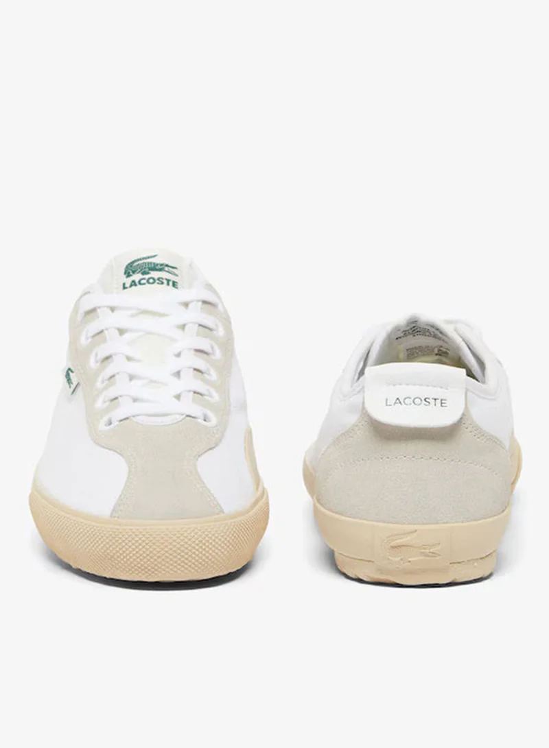 LACOSTE  Backslap Lace Up Vulcanized Sneakers for Men | Best Price UAE