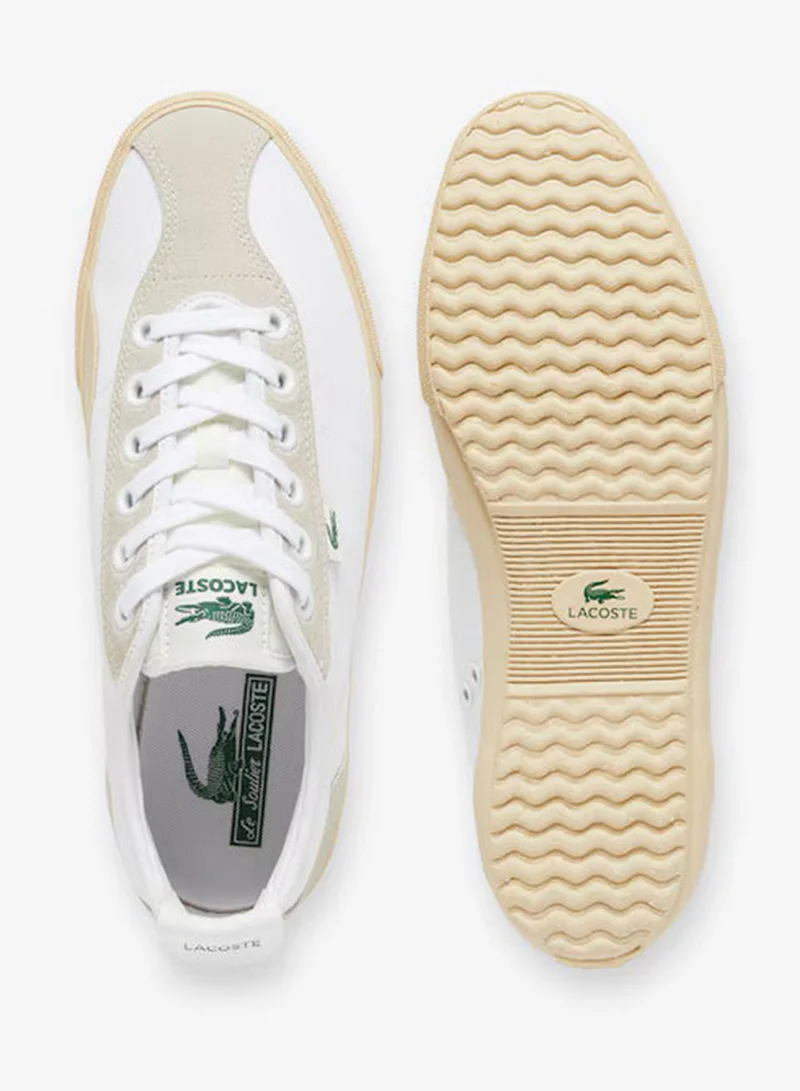 LACOSTE  Backslap Lace Up Vulcanized Sneakers for Men | Best Price UAE