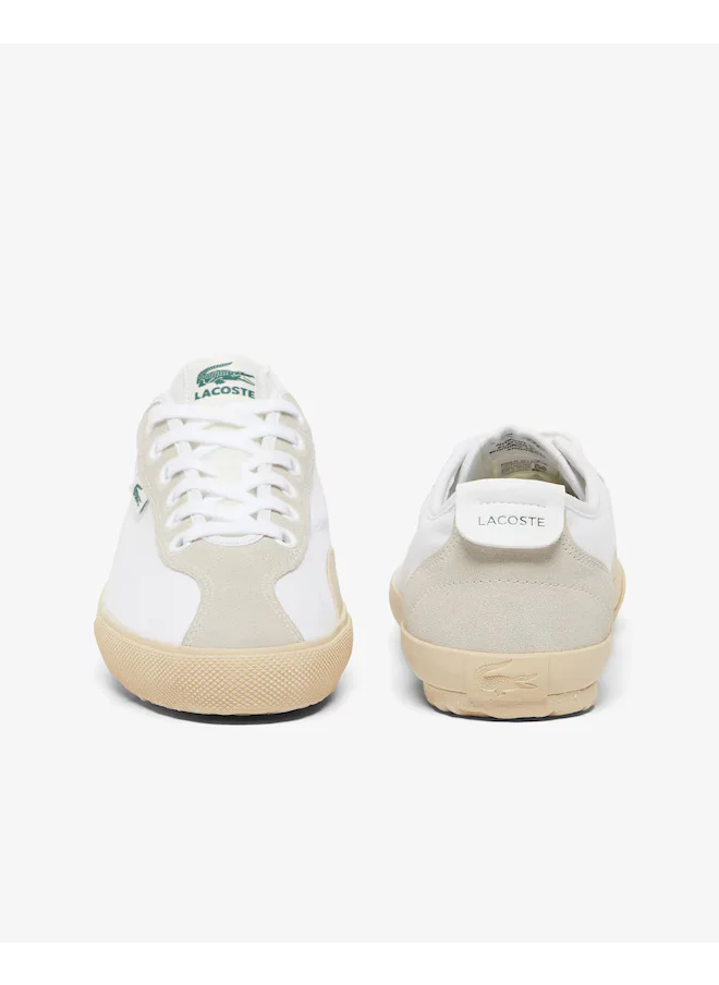 LACOSTE Backslap Lace Up Vulcanized Sneakers