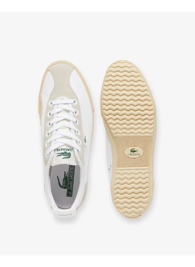 LACOSTE Backslap Lace Up Vulcanized Sneakers