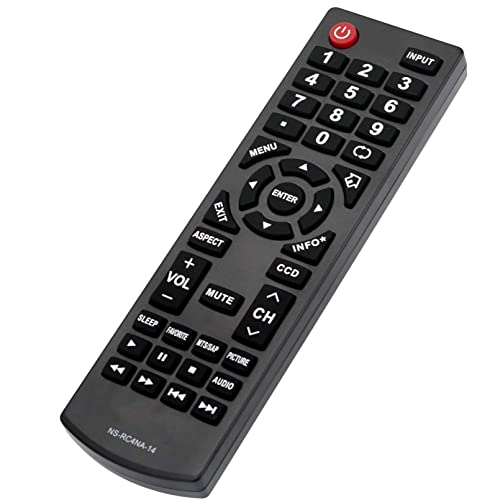 Beyution New NS-RC4NA-14 RC4NA14 Remote for Insignia TV NS-28ED200NA14 NS-50D400NA14 NS-19ED200NA14 55E4400A14 NS-58E4400A14 NS-24E400NA14 NS-60E4400A14 NS-65E4400A14 NS-50L440NA14 NS-46D400NA14 - Image 2