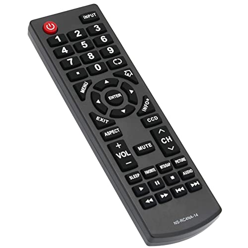 Beyution New NS-RC4NA-14 RC4NA14 Remote for Insignia TV NS-28ED200NA14 NS-50D400NA14 NS-19ED200NA14 55E4400A14 NS-58E4400A14 NS-24E400NA14 NS-60E4400A14 NS-65E4400A14 NS-50L440NA14 NS-46D400NA14 - Image 3