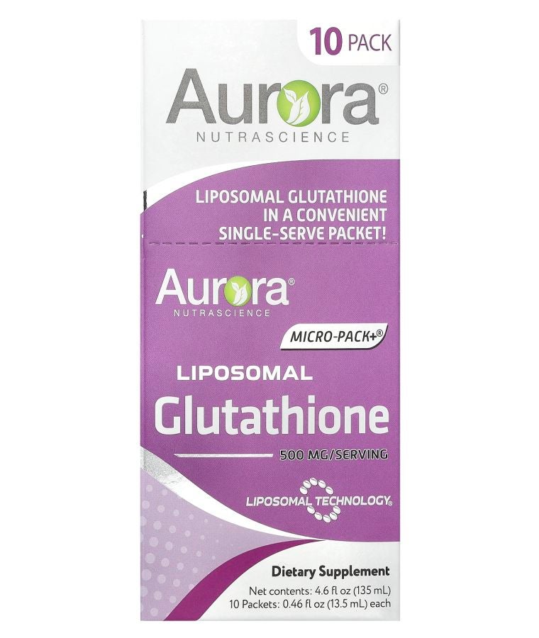 Micro-Pack+® Liposomal Glutathione  10 Packets 0.46 fl oz (13.5 ml) Each