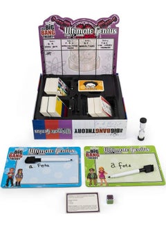 SPIN MASTER ألعاب Big Bang Theory Tv Show Ultimate Genius Party Game للمراهقين والبالغين والأطفال من سن 12 عامًا فما فوق  - Image 3