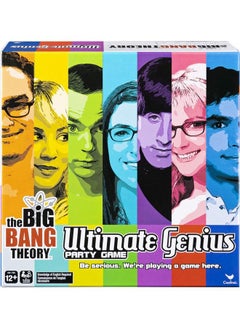 SPIN MASTER ألعاب Big Bang Theory Tv Show Ultimate Genius Party Game للمراهقين والبالغين والأطفال من سن 12 عامًا فما فوق  - Image 1
