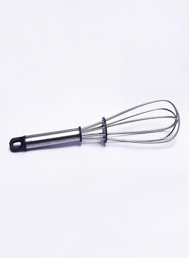 ATEVON AVETON 8 Inch Stainless Steel Balloon Whisk Egg Beater Wire Mixer for Baking Cooking Cream Coffee Milk Manual Kitchen Tool - Image 1