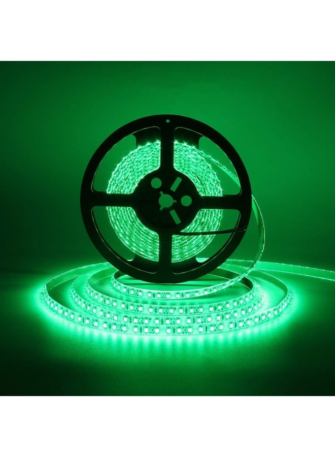 SUPERNIGHT 600 LEDs Light Strip Waterproof, SUPERNIGHT 16.4FT Green LED Rope Lighting Flexible Tape Decorate for Bedroom Boat Car TV backlighting Holidays Party (Green) - Image 3