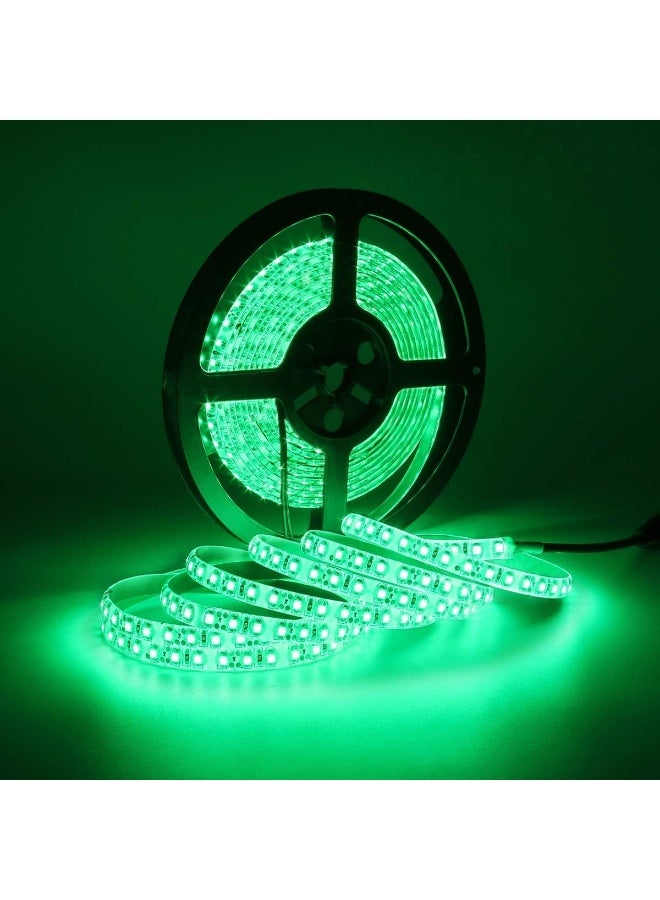 SUPERNIGHT 600 LEDs Light Strip Waterproof, SUPERNIGHT 16.4FT Green LED Rope Lighting Flexible Tape Decorate for Bedroom Boat Car TV backlighting Holidays Party (Green) - Image 5