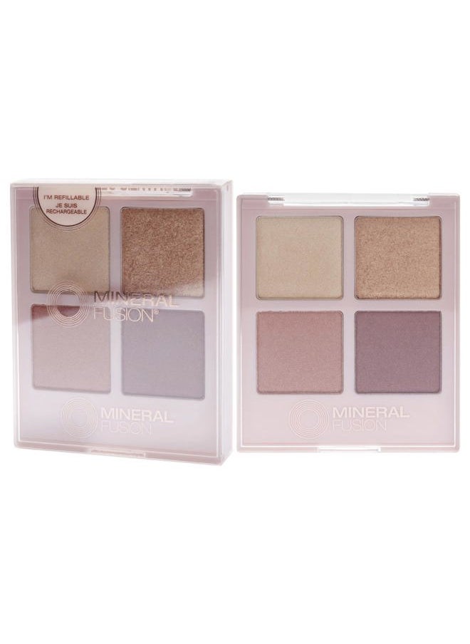 Mineral Fusion Romantic Gateway Eyeshadow, 0.25 oz,Powder  - Image 4
