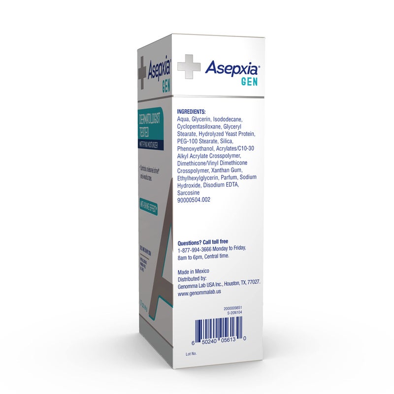 Asepxia GEN Moisturizing Mattifying Cream for Oily Skin, Neutralizes Unwanted Shine, 1.7 Ounce - Image 5